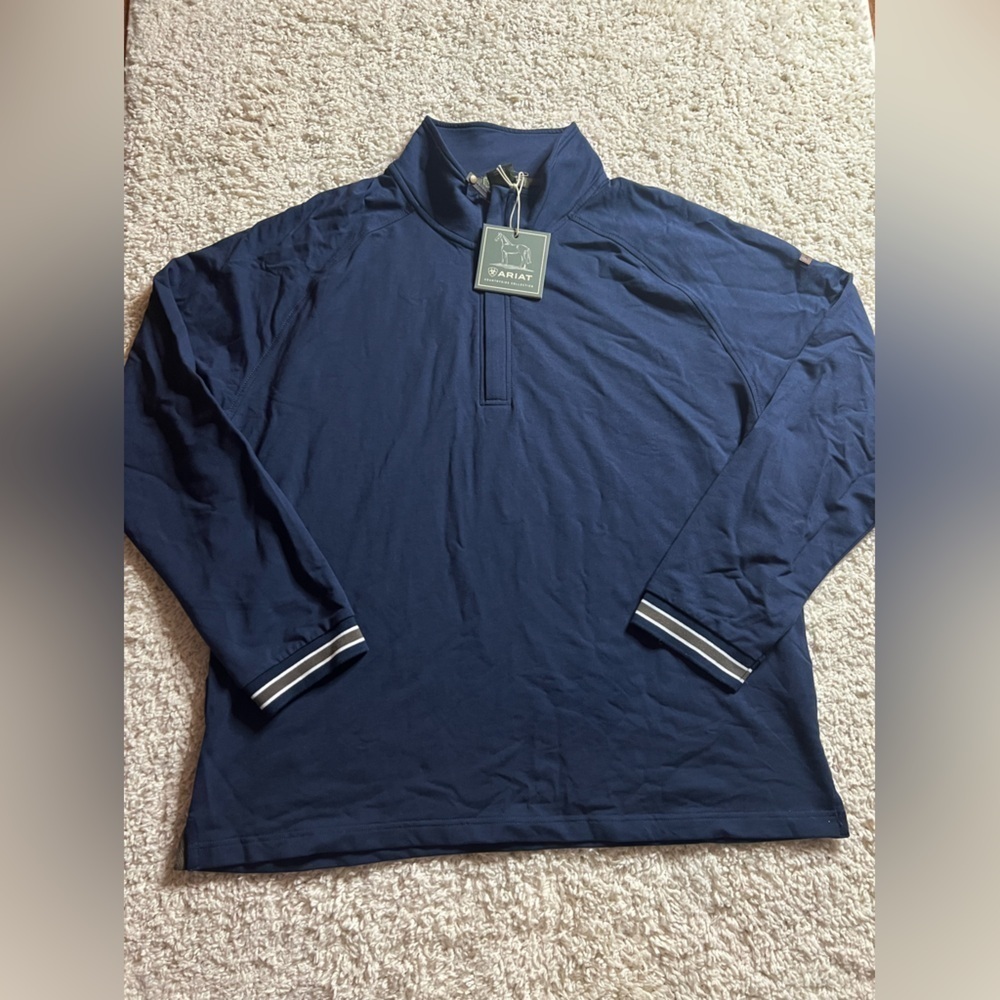 ARIAT Men's Portola 1/2 Zip Sweatshirt Size XL NWT